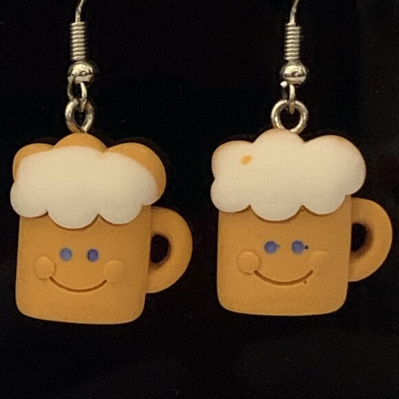 Beer Earring, Alcohol Earring, St. Patrick's Day Earring, Cinco De Mayo Earring - Picture 1 of 4